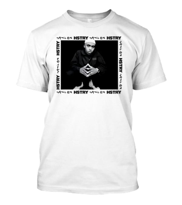 Hstry X Jamil Gs Hip Hop 50 Nas 90s Rap T-Shirt