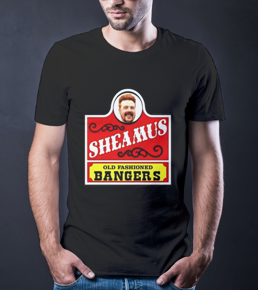 Sheamus Old Fashioned Bangers Retro Label T-Shirt