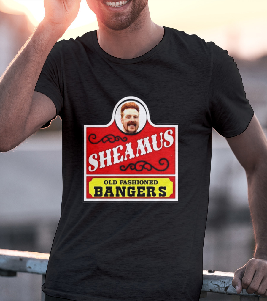 Sheamus Old Fashioned Bangers Retro Label T-Shirt