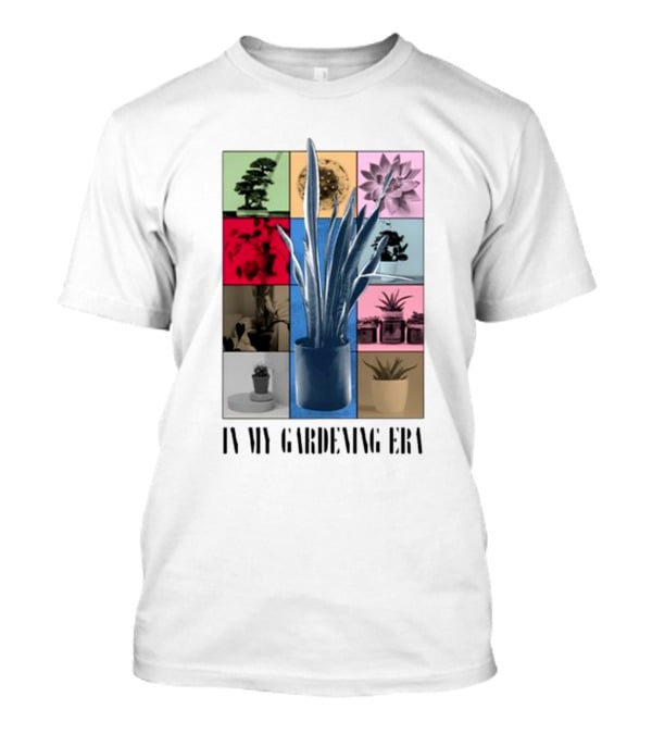 In My Gardening Era Vibrant Plant Montage T-Shirt