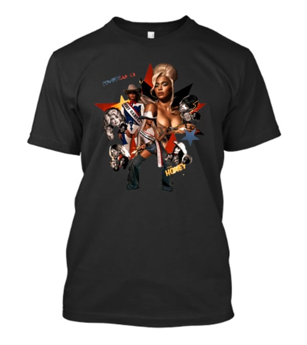 Aiden Prince Cowboy Carter Beyonce Honey Act II T-Shirt