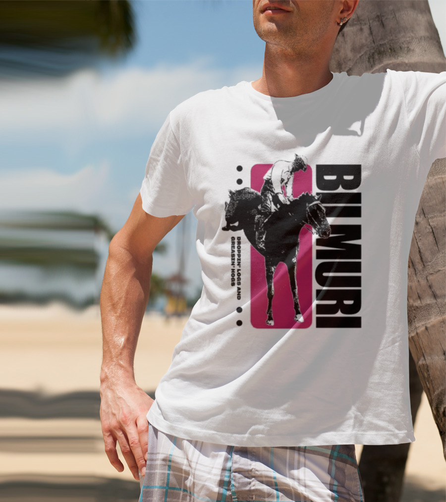 Bilmuri Droopy Loops And Greenish Horse T-Shirt