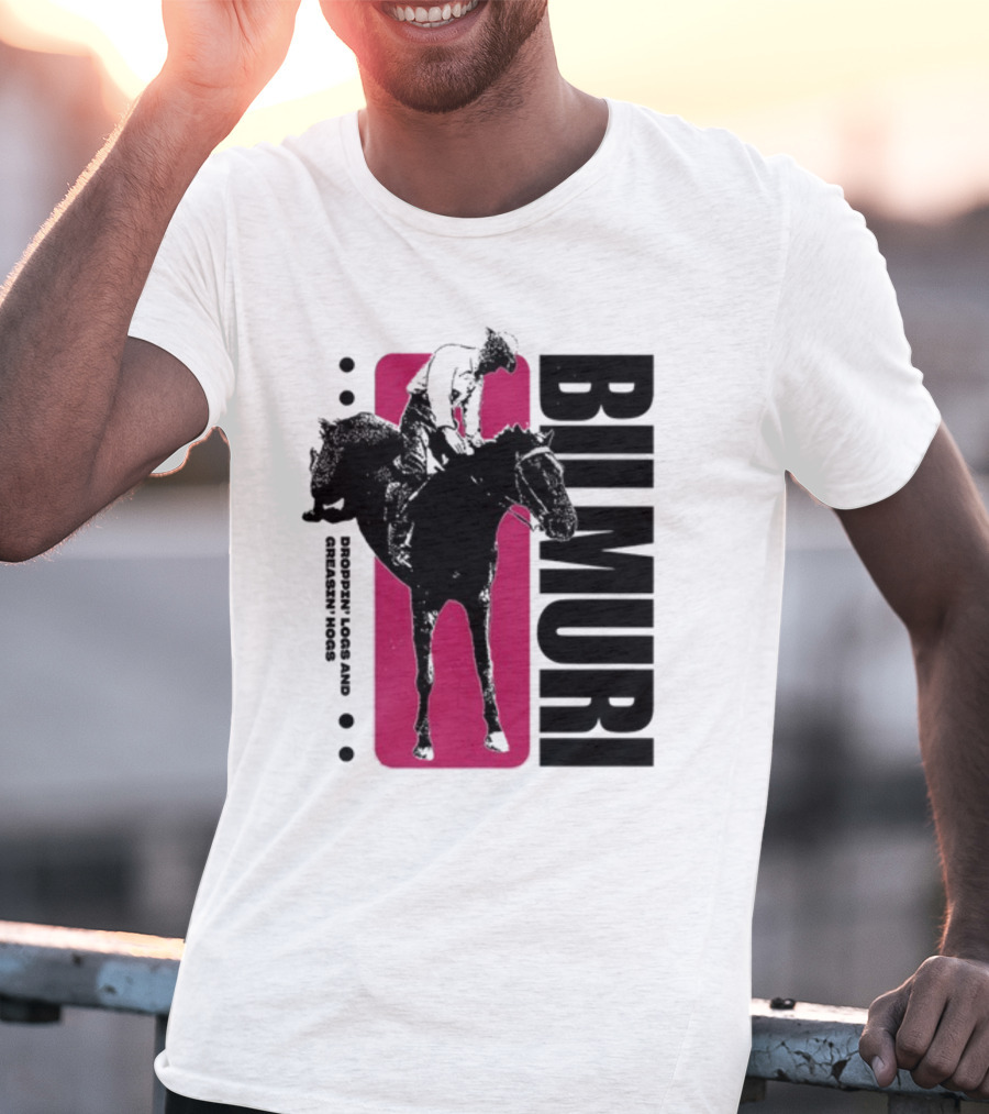 Bilmuri Droopy Loops And Greenish Horse T-Shirt