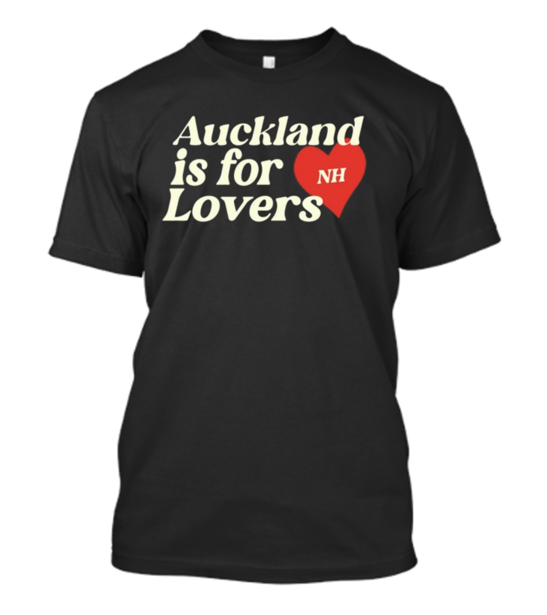 Auckland Is For Lovers NH Heart T-Shirt