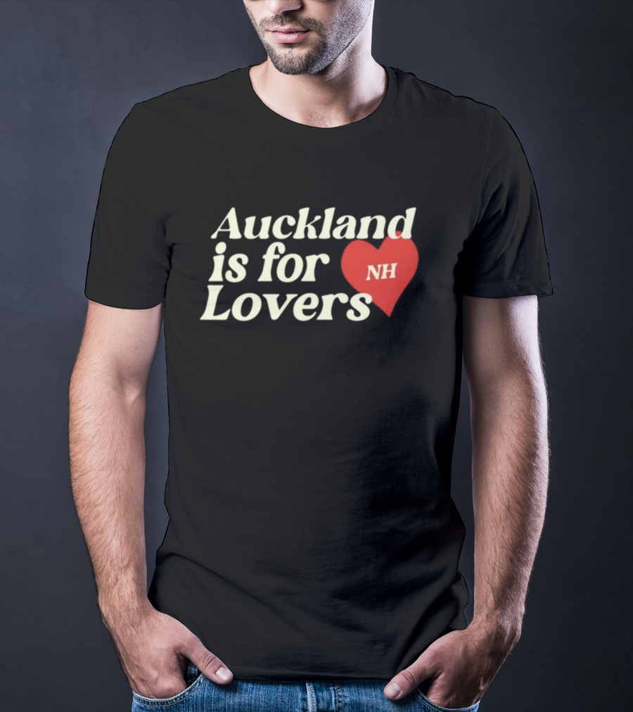 Auckland Is For Lovers NH Heart T-Shirt
