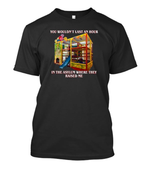 You Wouldn't Last An Hour In The Playhouse Asylum Where They Raised Me T-Shirt