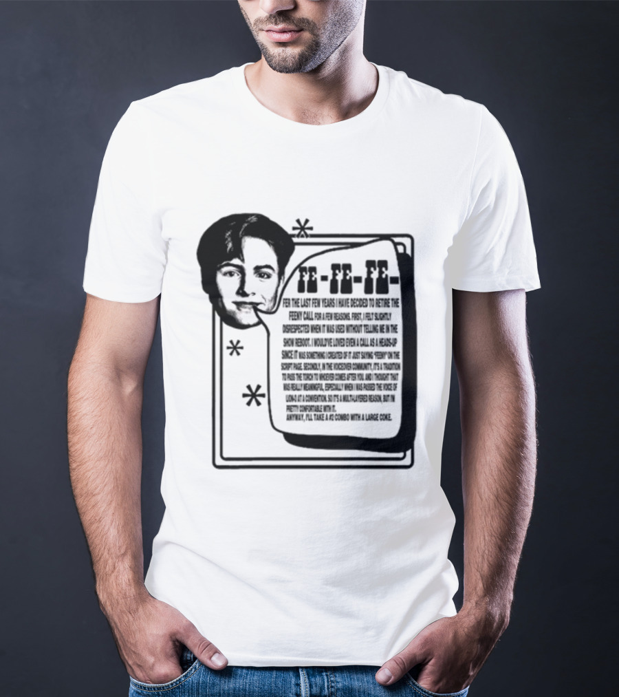 Podmeetsworldshow Feeny Call Quote Design With Classic Feeny Call Phrase T-Shirt