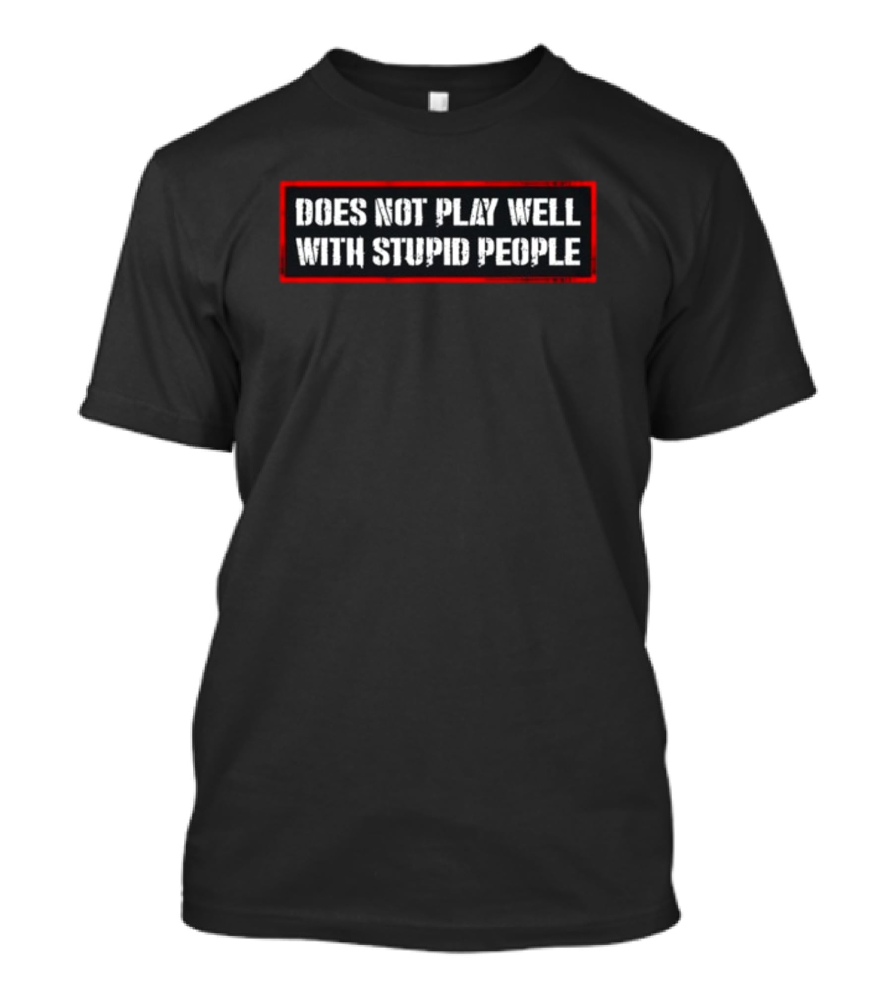 David Draiman Does Not Play Well With Stupid People T-Shirt