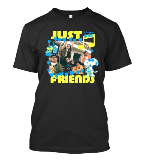 Just Friends Jf Crew I Love Gusher New Album T-Shirt