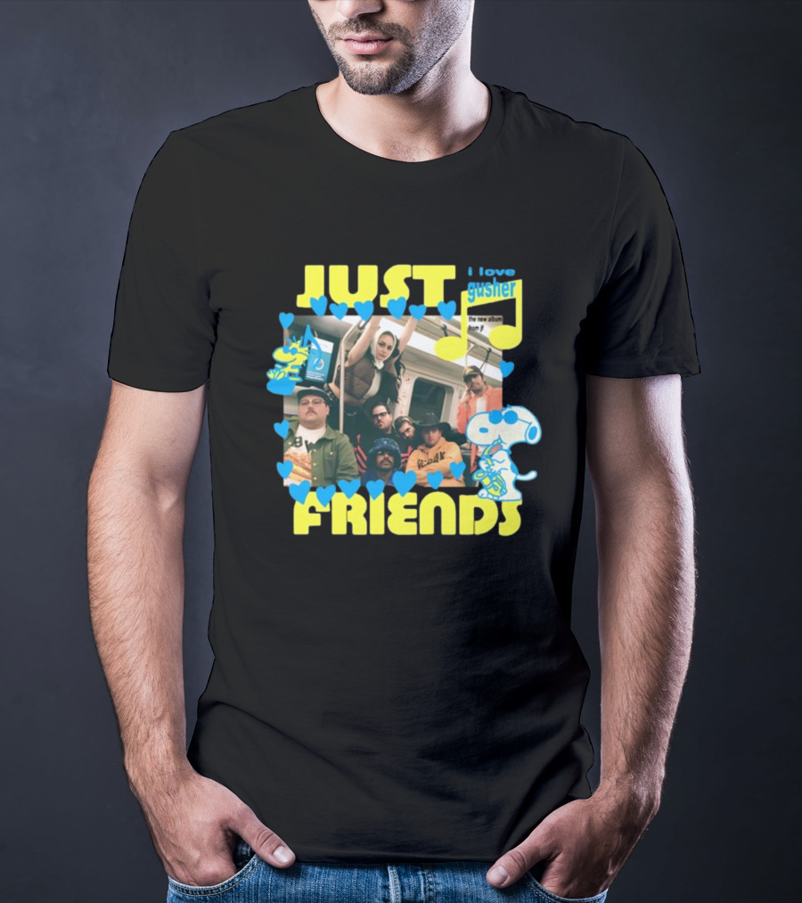 Just Friends Jf Crew I Love Gusher New Album T-Shirt