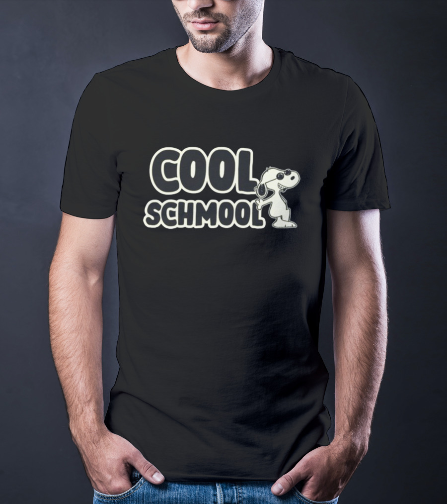 Bosssdog Cool Schmool Snoopy Peanuts Characters T-Shirt