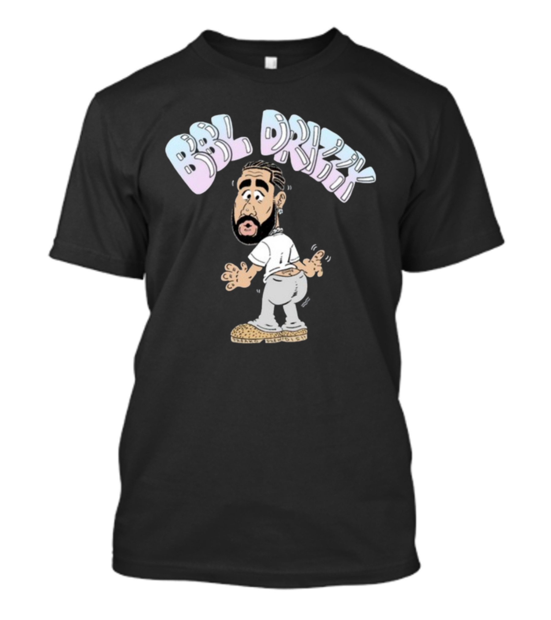 BBL Drizzy Freakorico Cartoon Character Fun T-Shirt