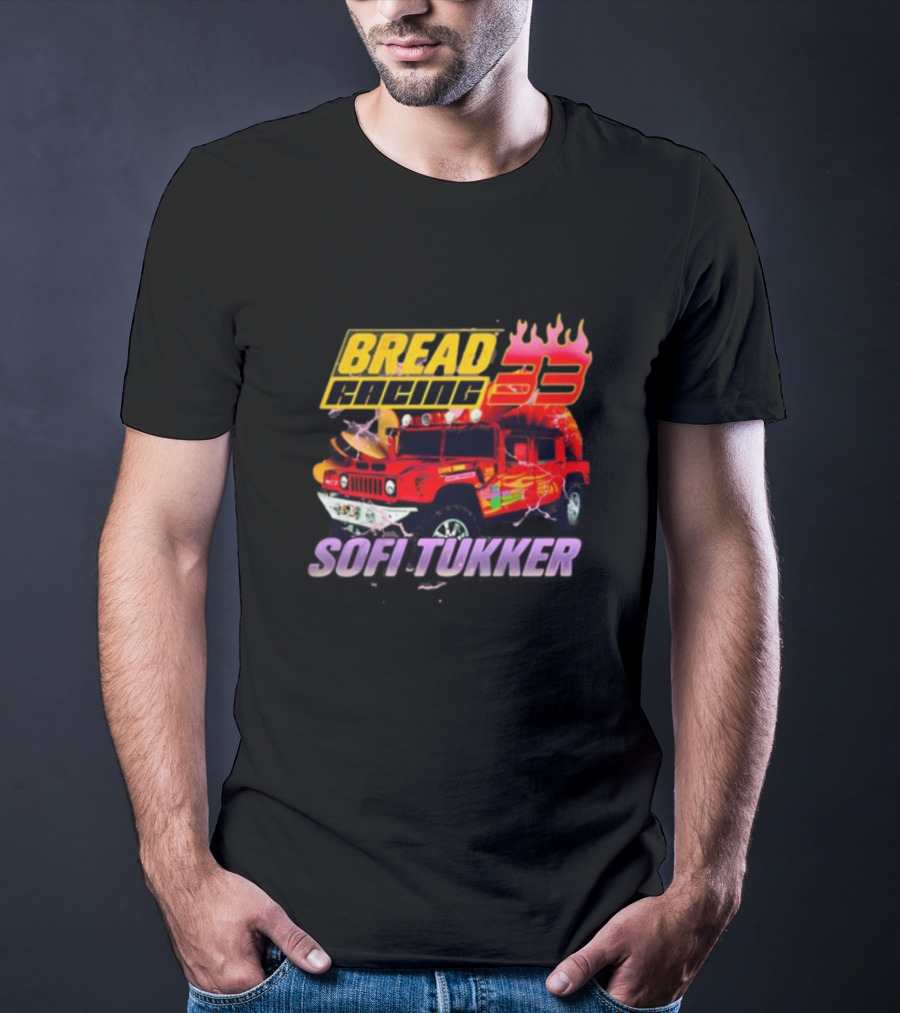 Bread Racing 33 Sofi Tukker Red Hummer With Flames T-Shirt