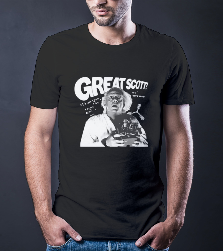 Great Scott Bttf Doc Emmett Brown T-Shirt