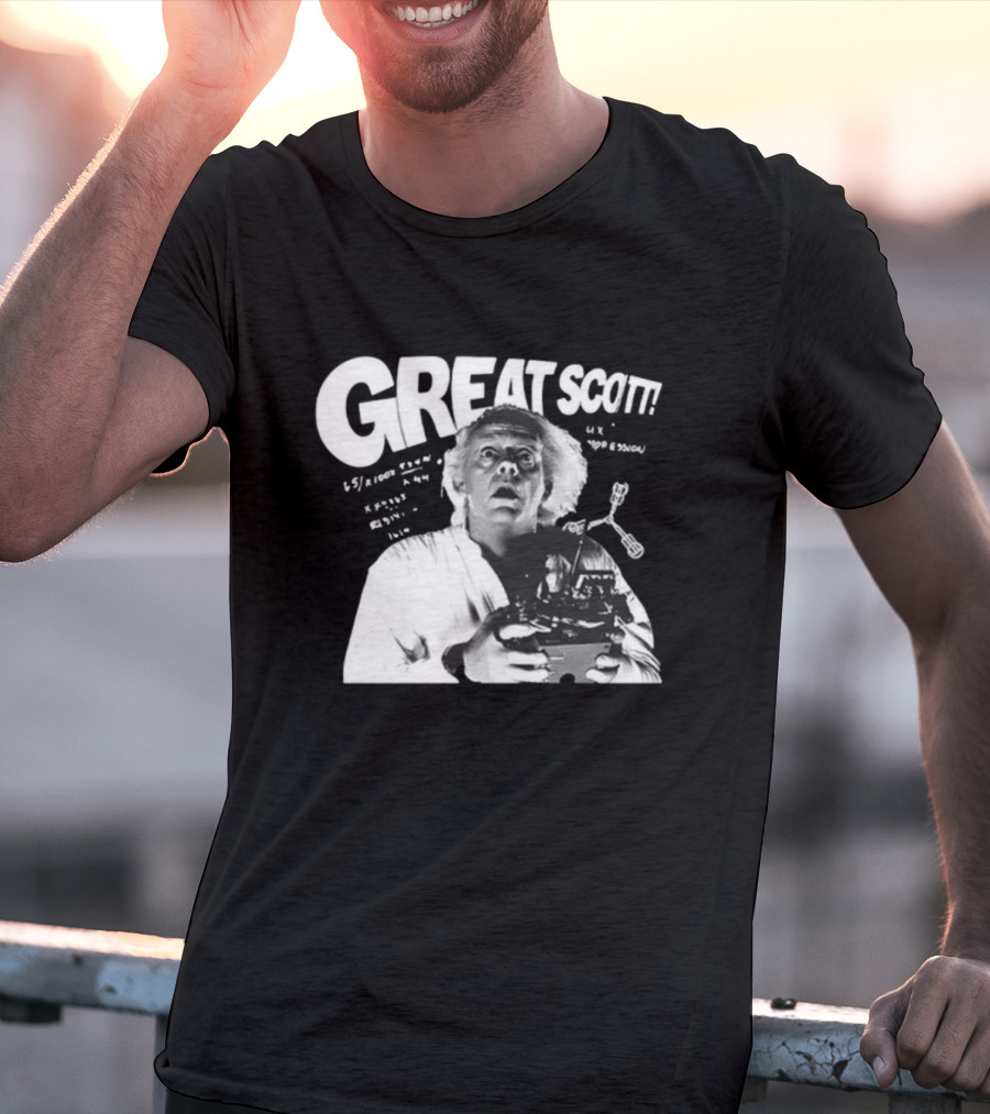 Great Scott Bttf Doc Emmett Brown T-Shirt