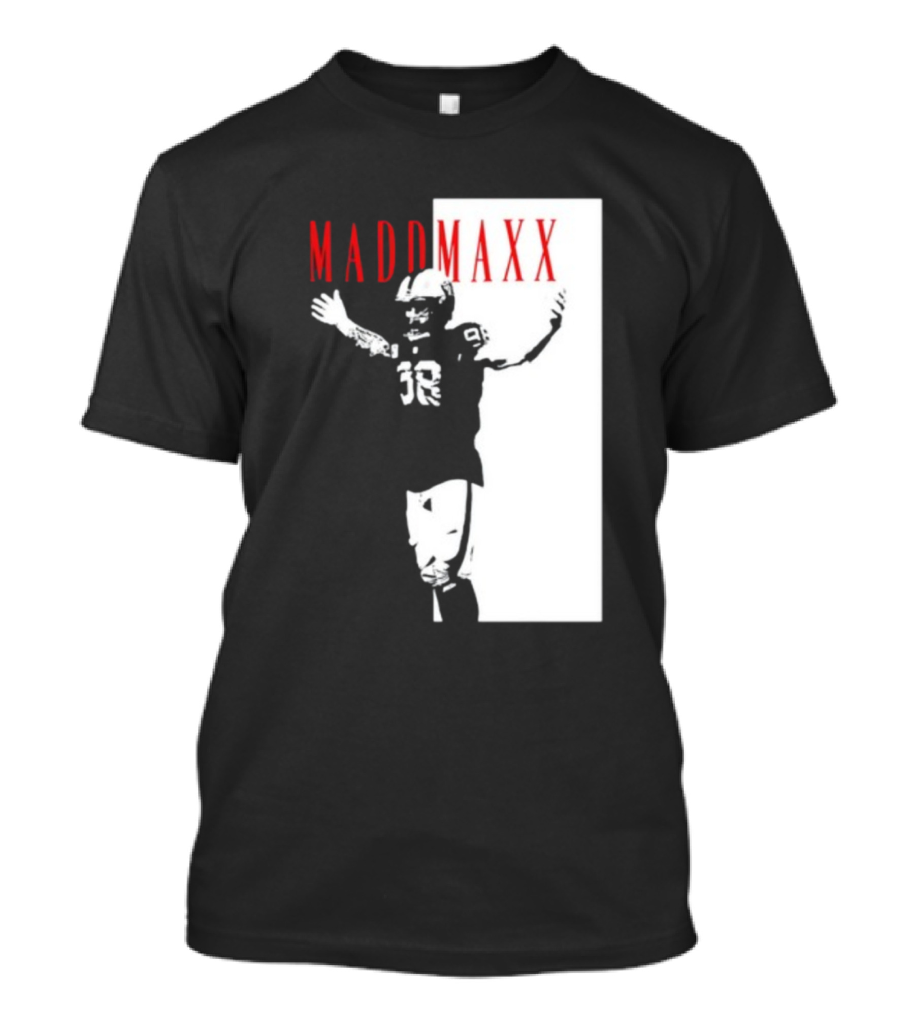 MADD MAXX Football Player T-Shirt