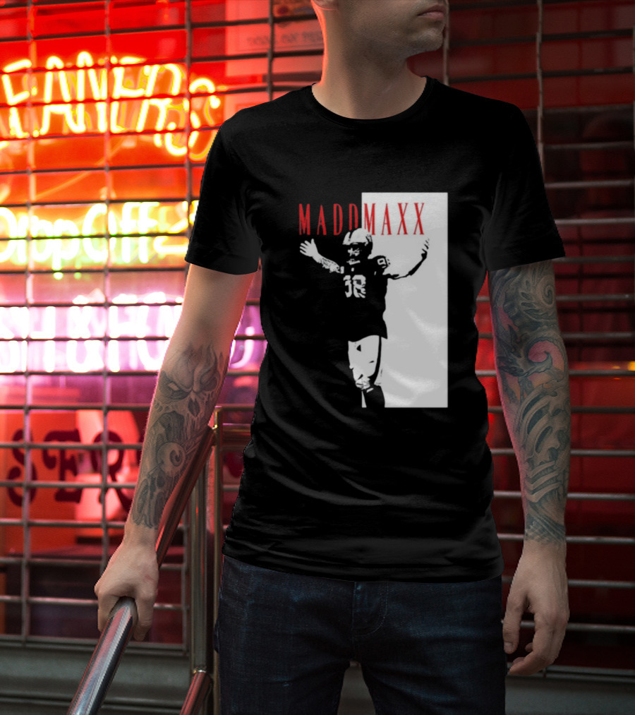 MADD MAXX Football Player T-Shirt