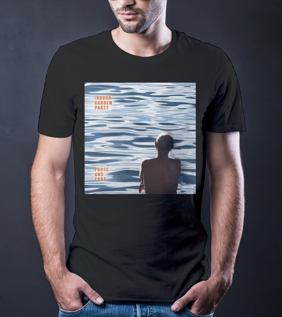 Russell Crowe Indoor Garden Party Prose And Cons Water Reflection T-Shirt