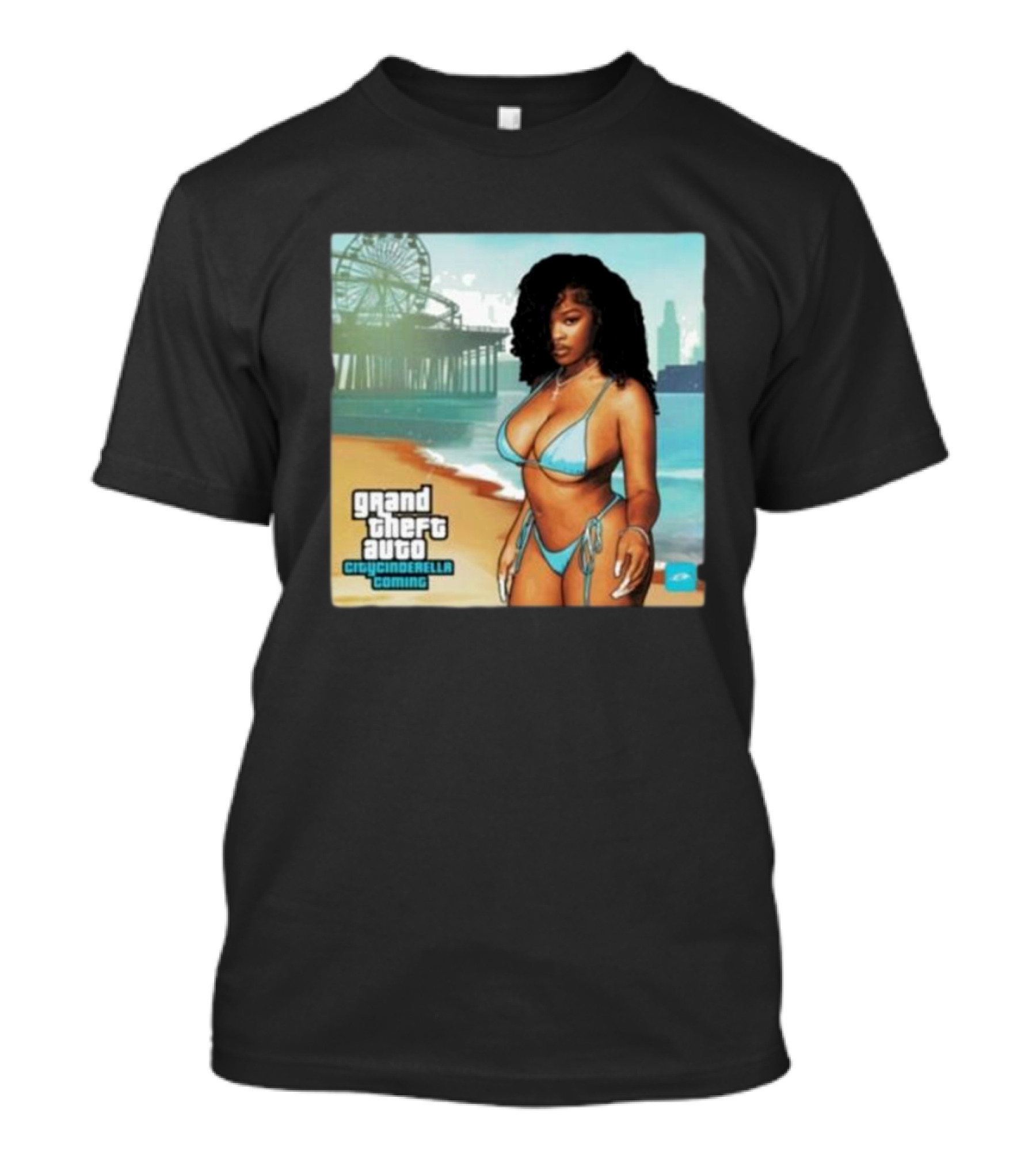 Grand Theft Auto City Cinderella Coming T-Shirt