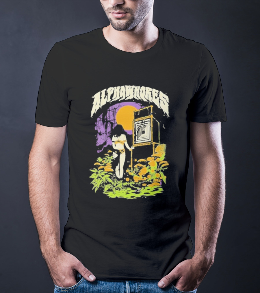 Alphawhores Psychedelic Rock Amplifier Sunflowers Erlebnis T-Shirt