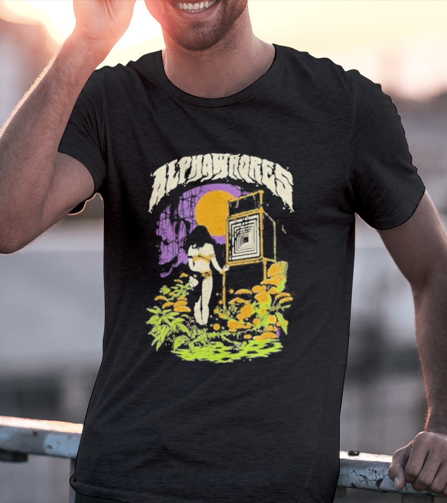 Alphawhores Psychedelic Rock Amplifier Sunflowers Erlebnis T-Shirt