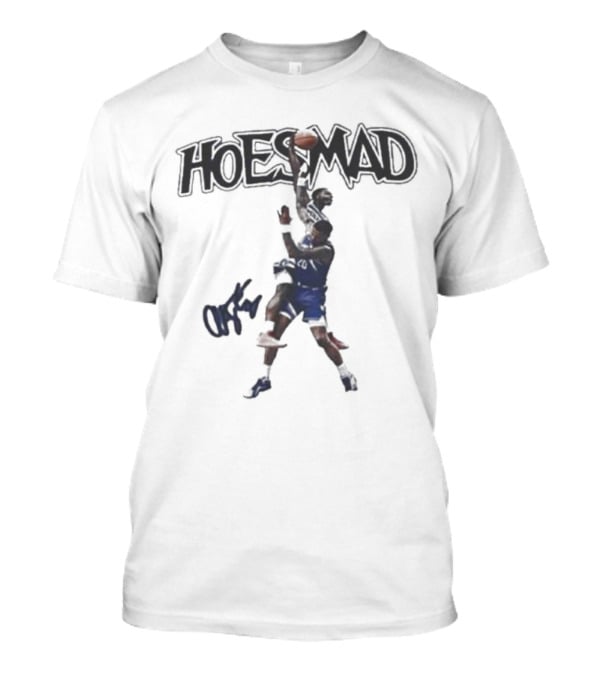 Hoes Mad Anthony Edwards Basketball Dunk T-Shirt