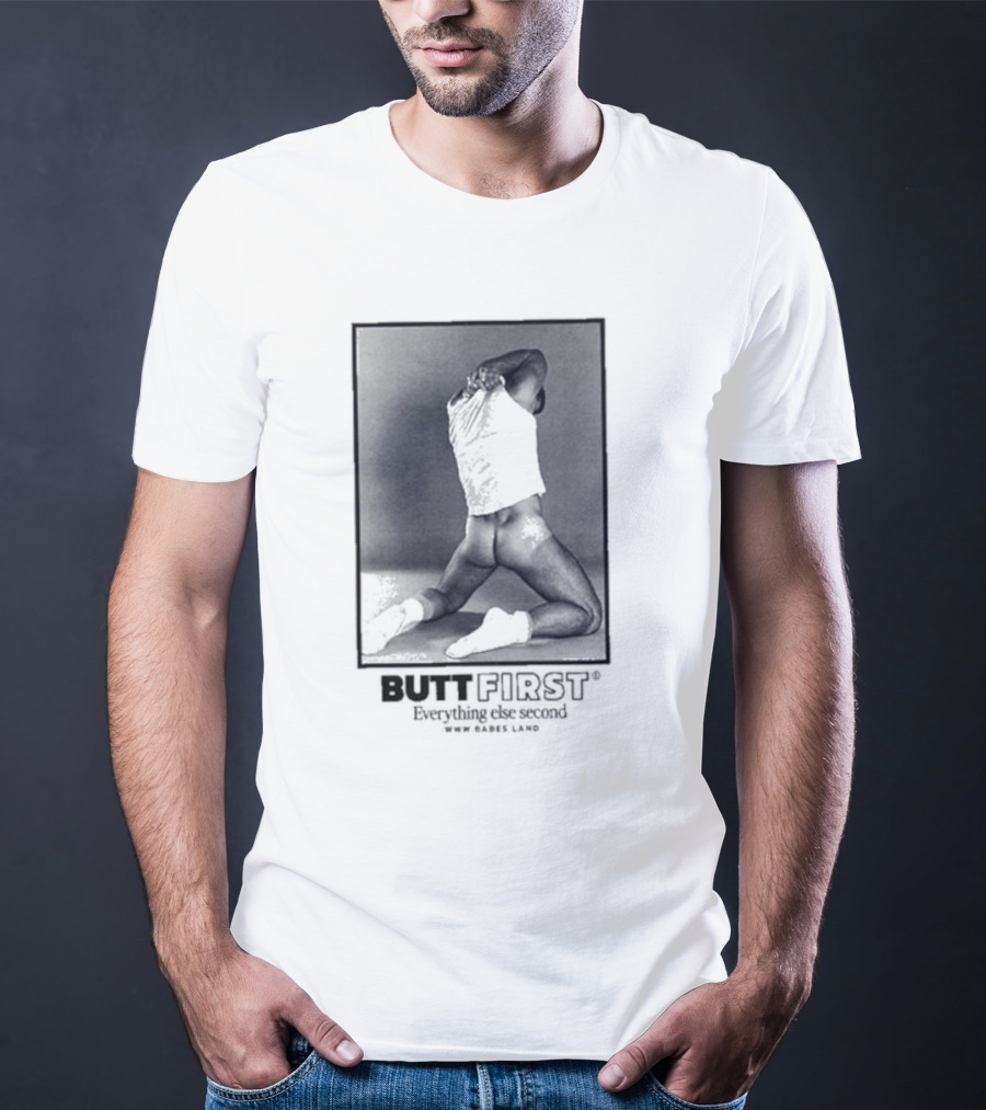 Butt First Everything Else Second Rares Lang T-Shirt