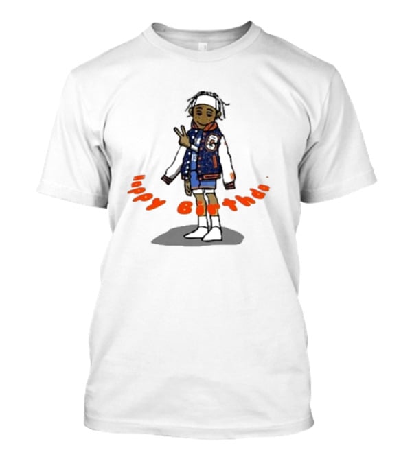 Cason Wallace Happy Birthday Peace Sign T-Shirt