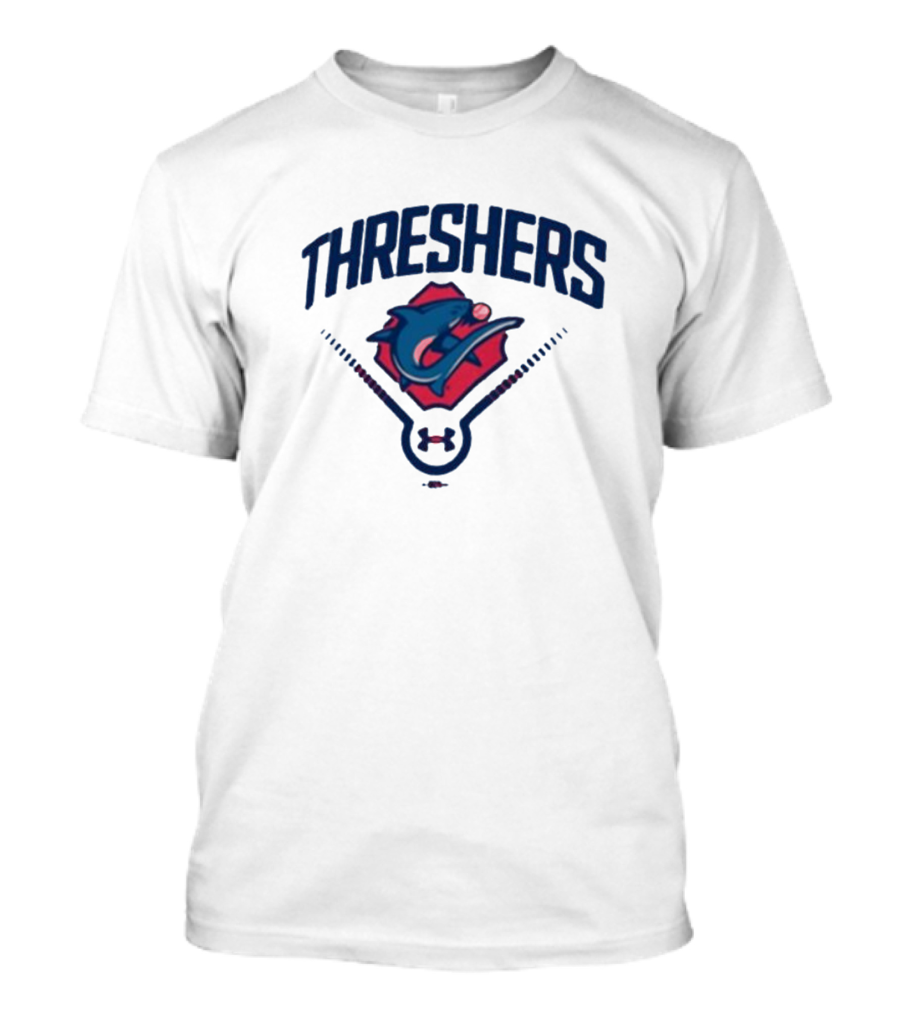 Threshers Under Armour Youth Tech Baseball T-Shirt