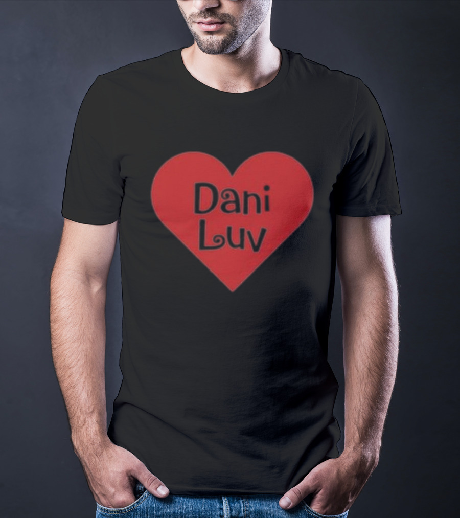 Dani Luv Heart Red T-Shirt
