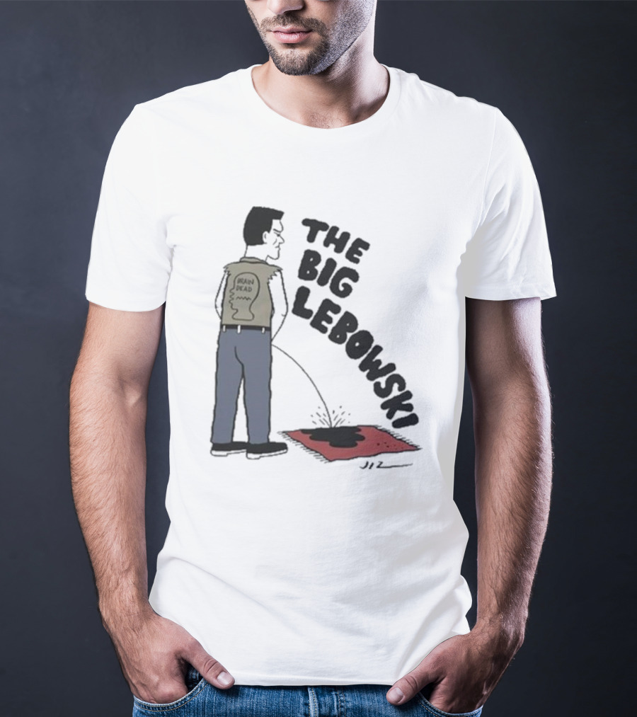 The Big Lebowski Brain Dead Sweater Rug Scene T-Shirt