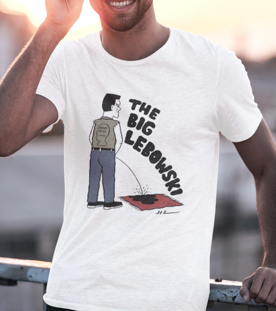 The Big Lebowski Brain Dead Sweater Rug Scene T-Shirt