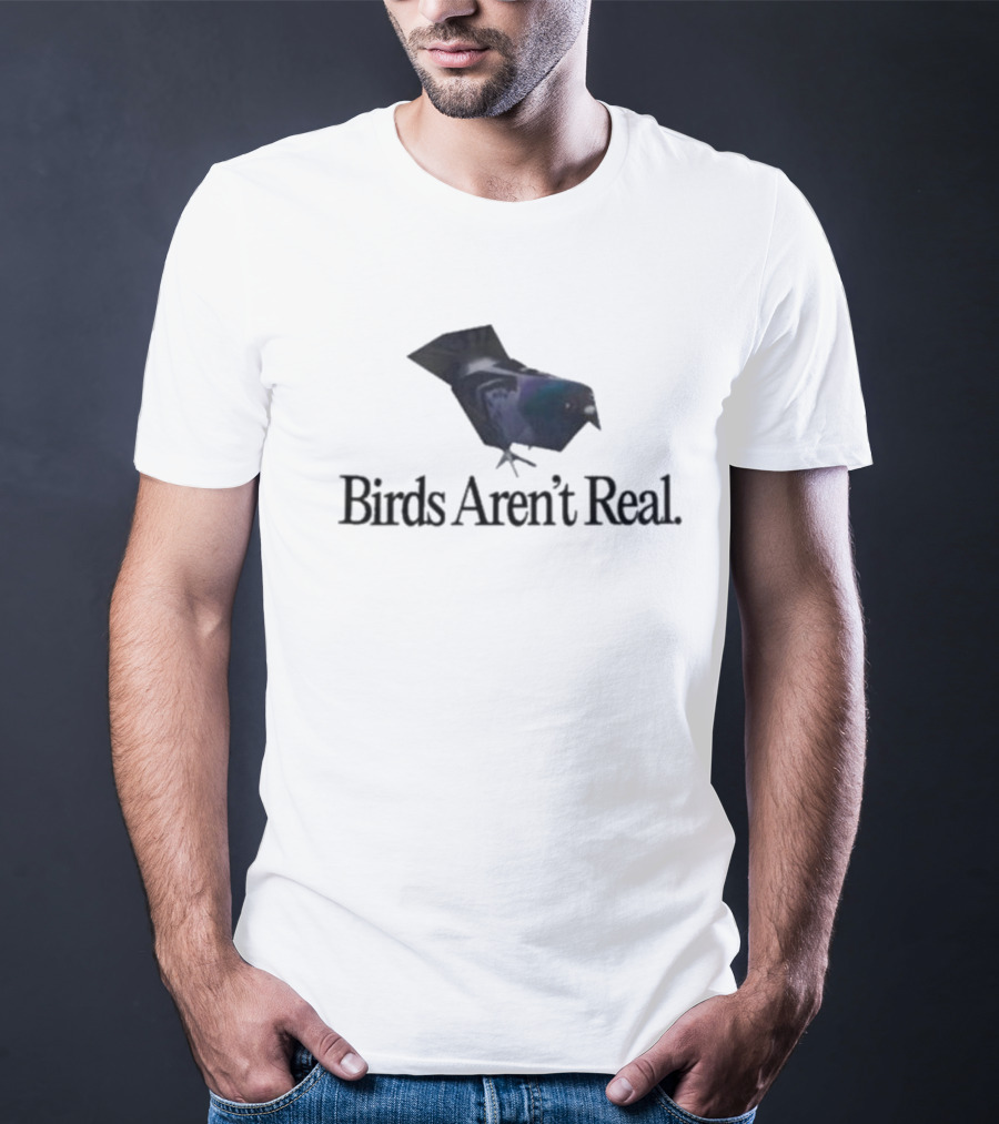 Birds Aren’t Real Pigeon Image T-Shirt