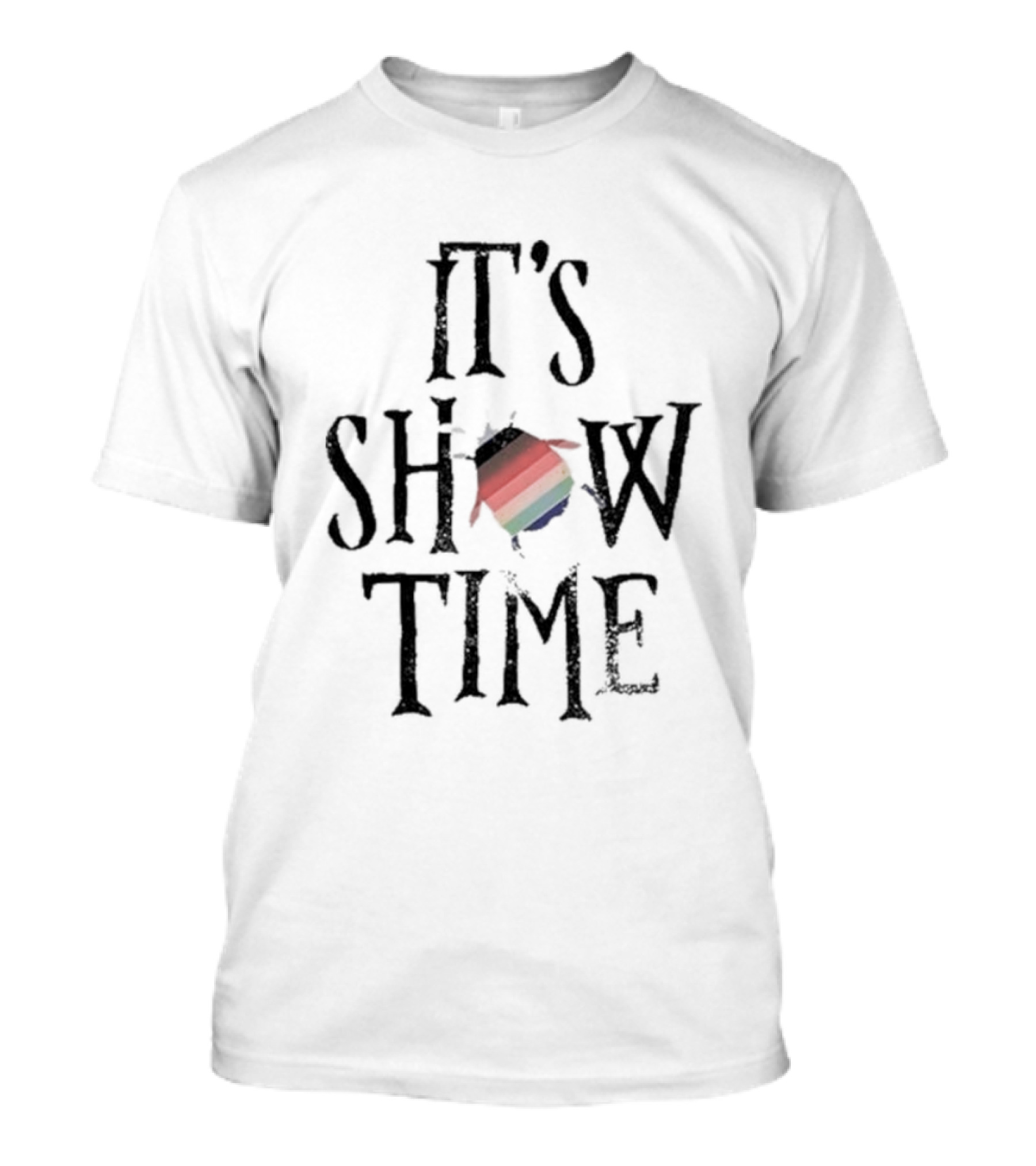 It's Showtime Beetlejuice Rainbow Pride T-Shirt