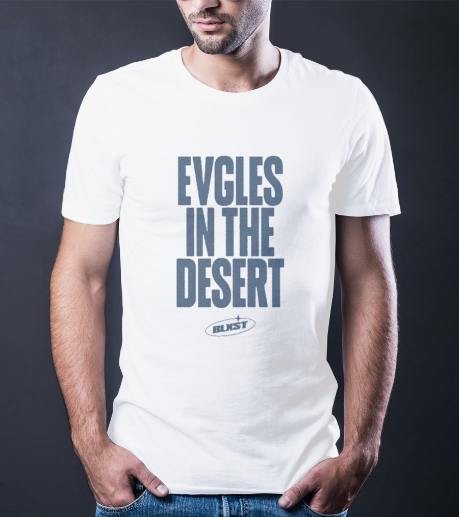 Blxst Evgles In The Desert Denim T-Shirt