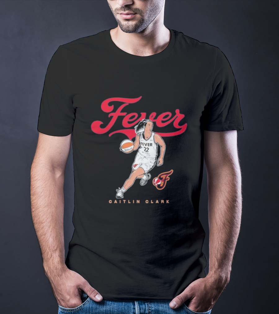 Fever Caitlin Clark Indiana Fever Motion T-Shirt