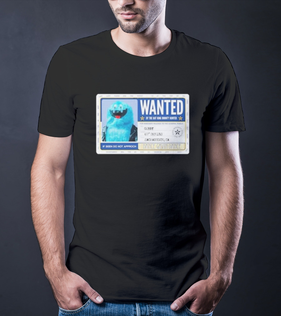 Dance Gavin Dance Wanted Gobby Rae King Bounty Hunter Sacramento T-Shirt