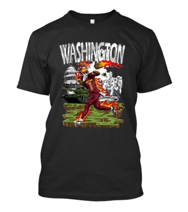 Washington Dark Horse JD X DH Football Capitol T-Shirt