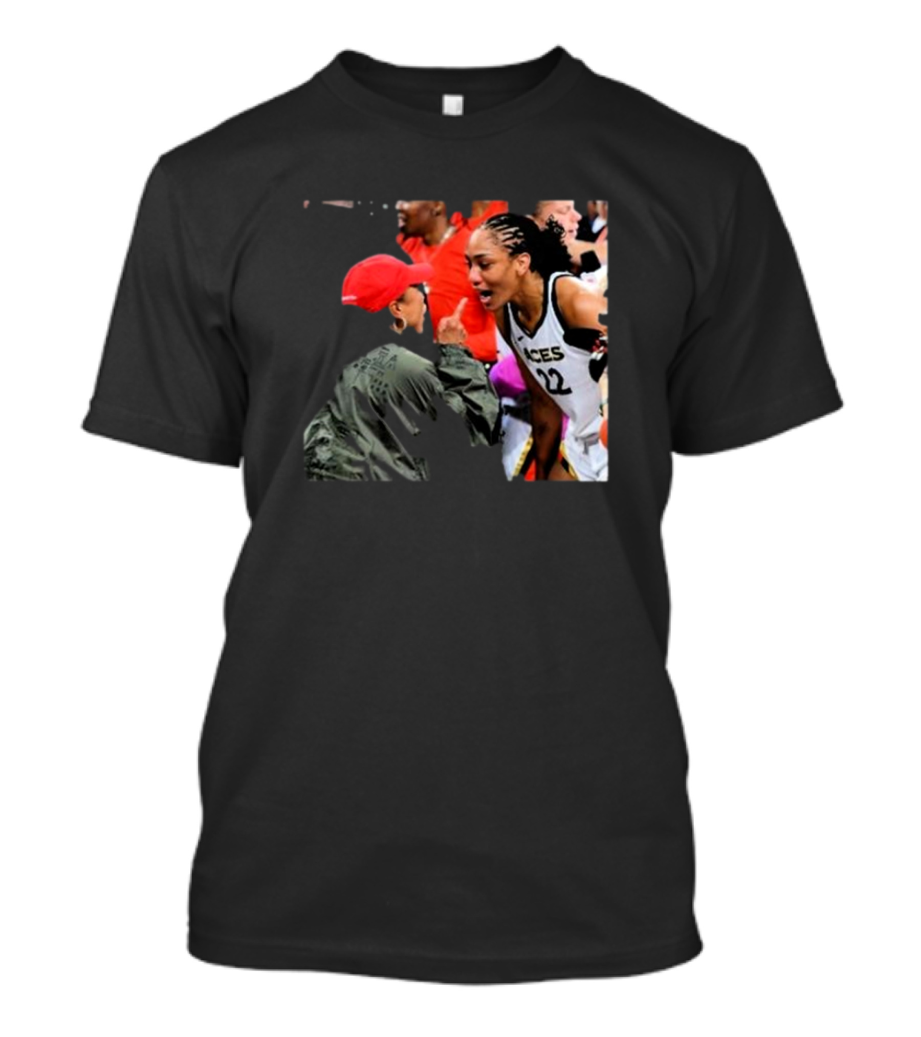 A’ja Wilson Dawn Staley Las Vegas Aces And Anxiety T-Shirt