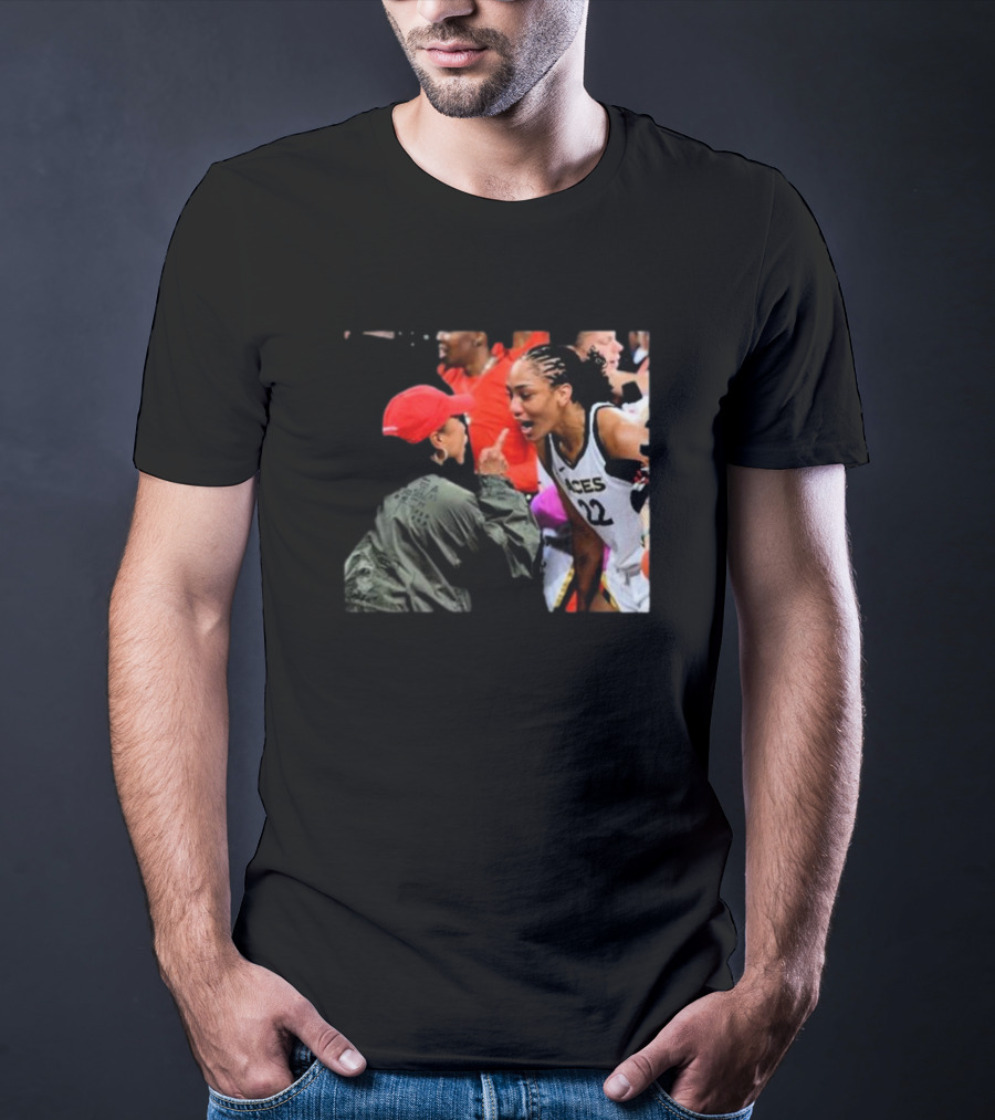 A’ja Wilson Dawn Staley Las Vegas Aces And Anxiety T-Shirt