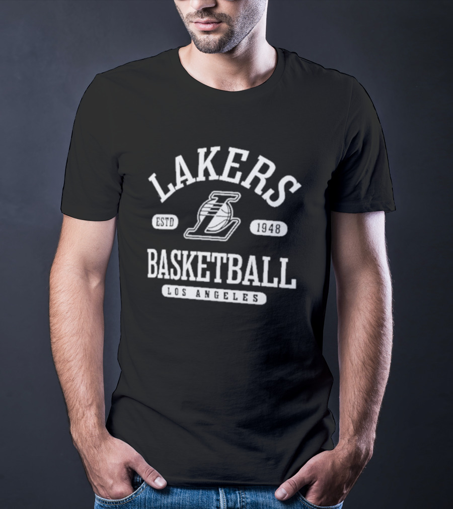 Lakers Basketball Los Angeles Estd 1948 T-Shirt