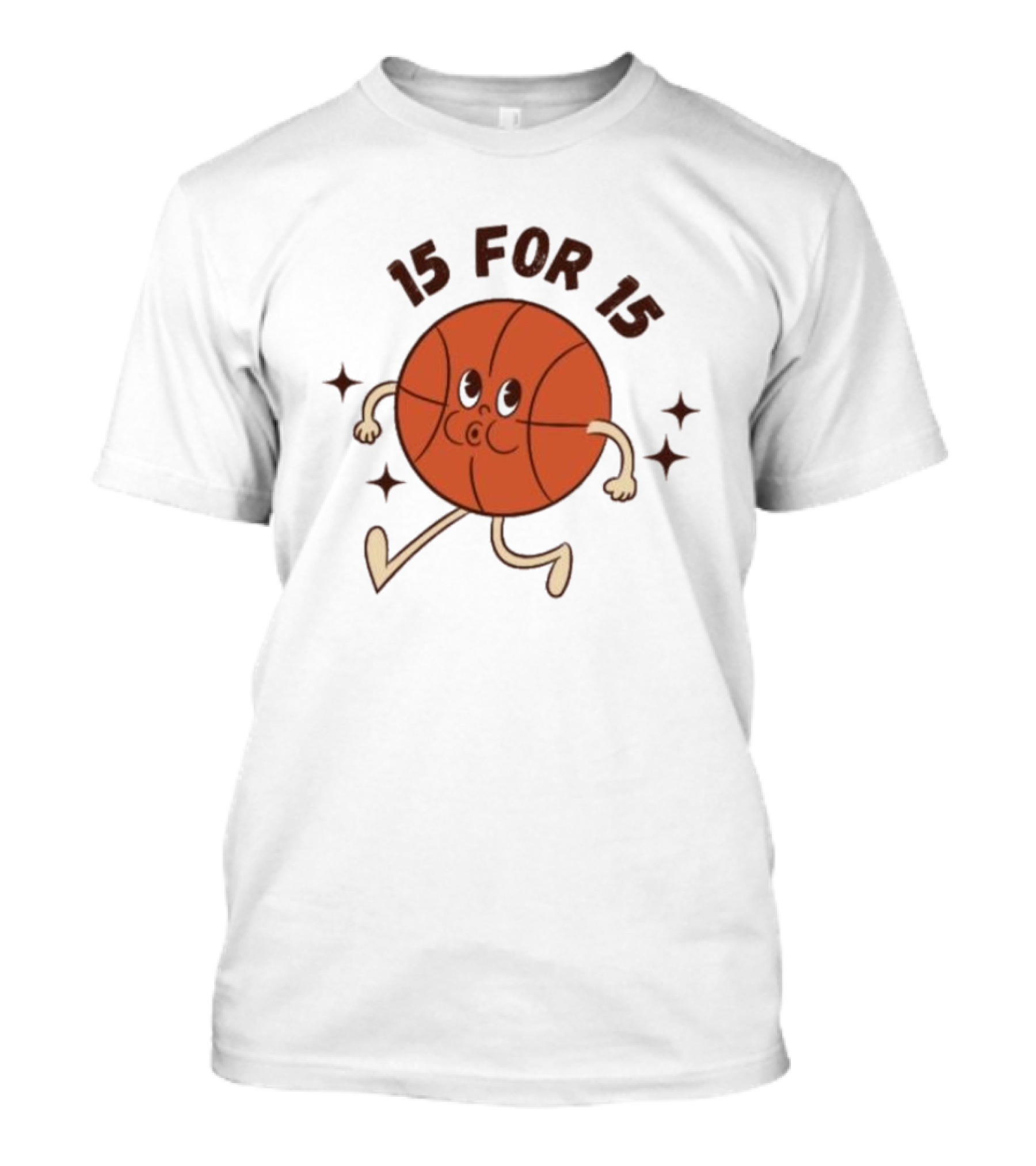 15 For 15 Basketball T-Shirt