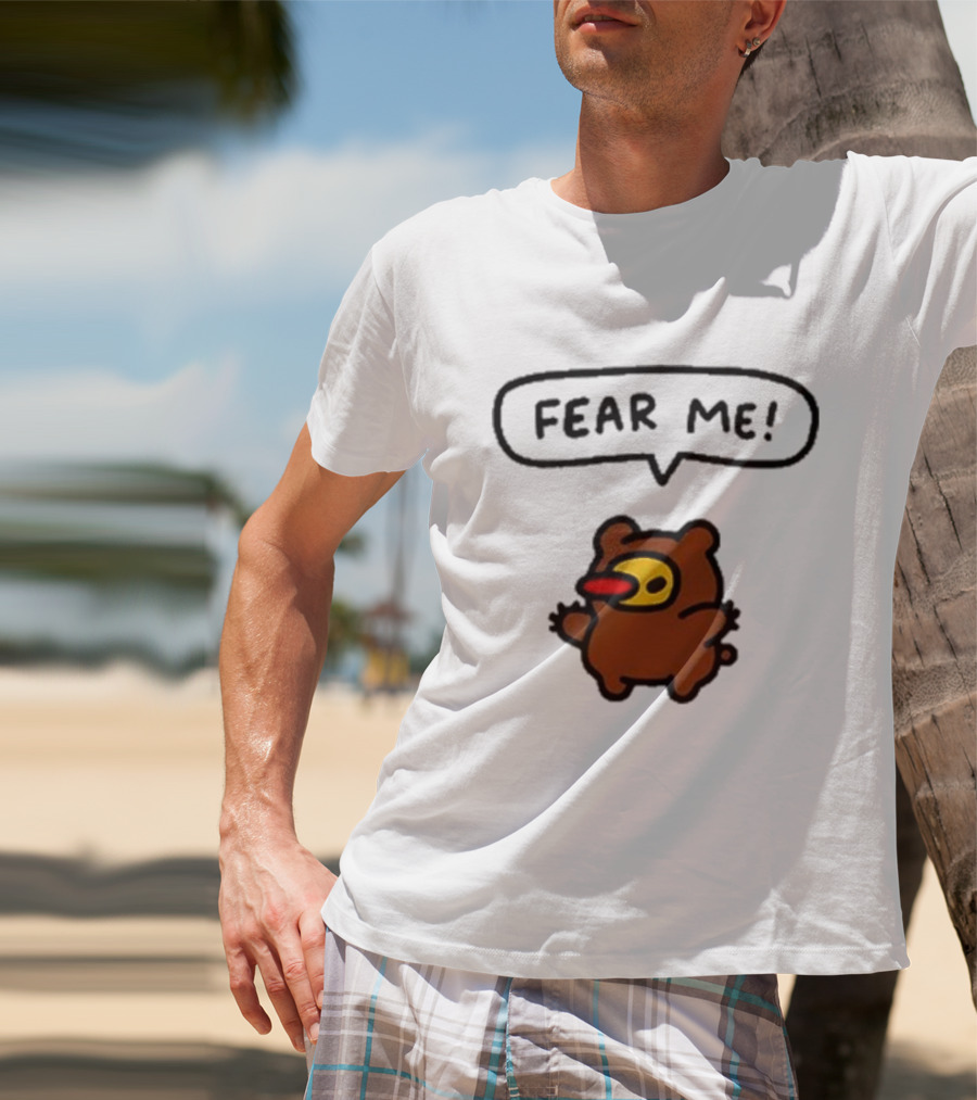 Fear Me Greb Comics Cartoon Character T-Shirt