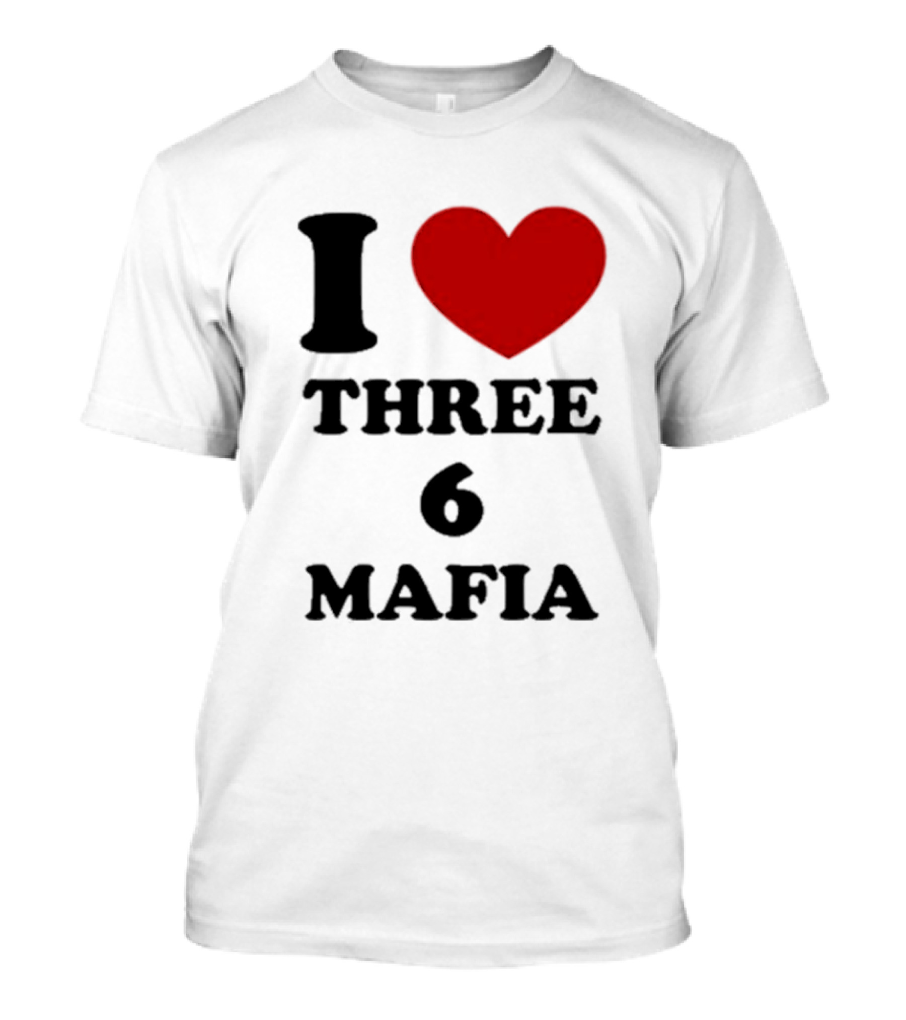 I Love Heart Three 6 Mafia T-Shirt