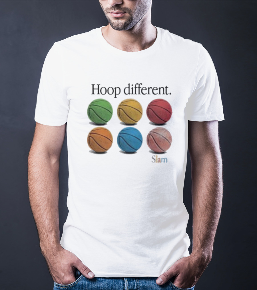 Kate Martin Hoop Different Slam Basketball Multicolor Balls T-Shirt
