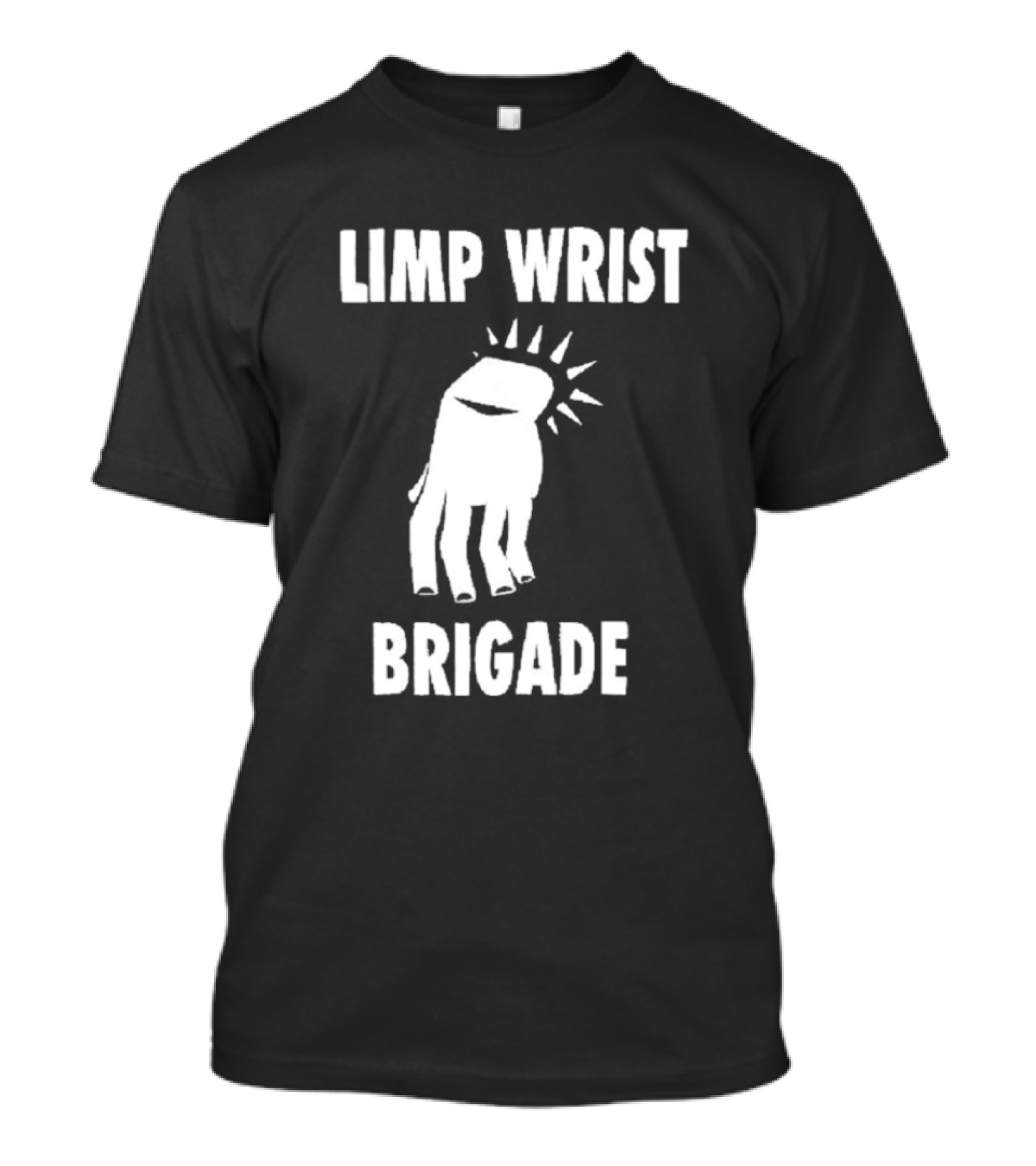 Limp Wrist Brigade Sunshine Clenched Fist T-Shirt