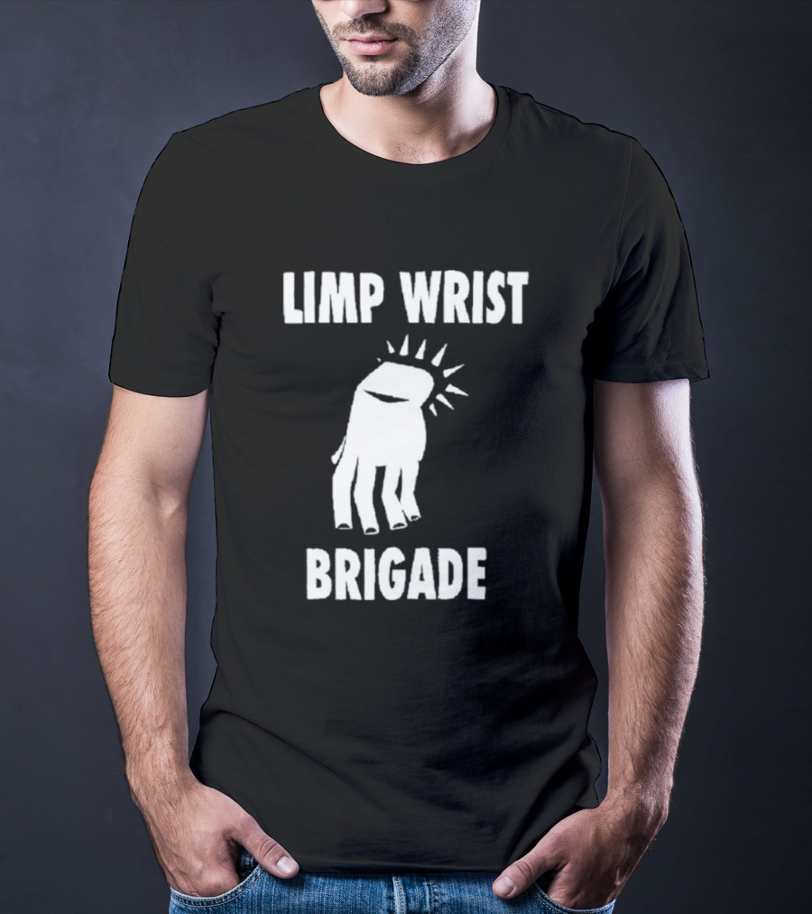 Limp Wrist Brigade Sunshine Clenched Fist T-Shirt