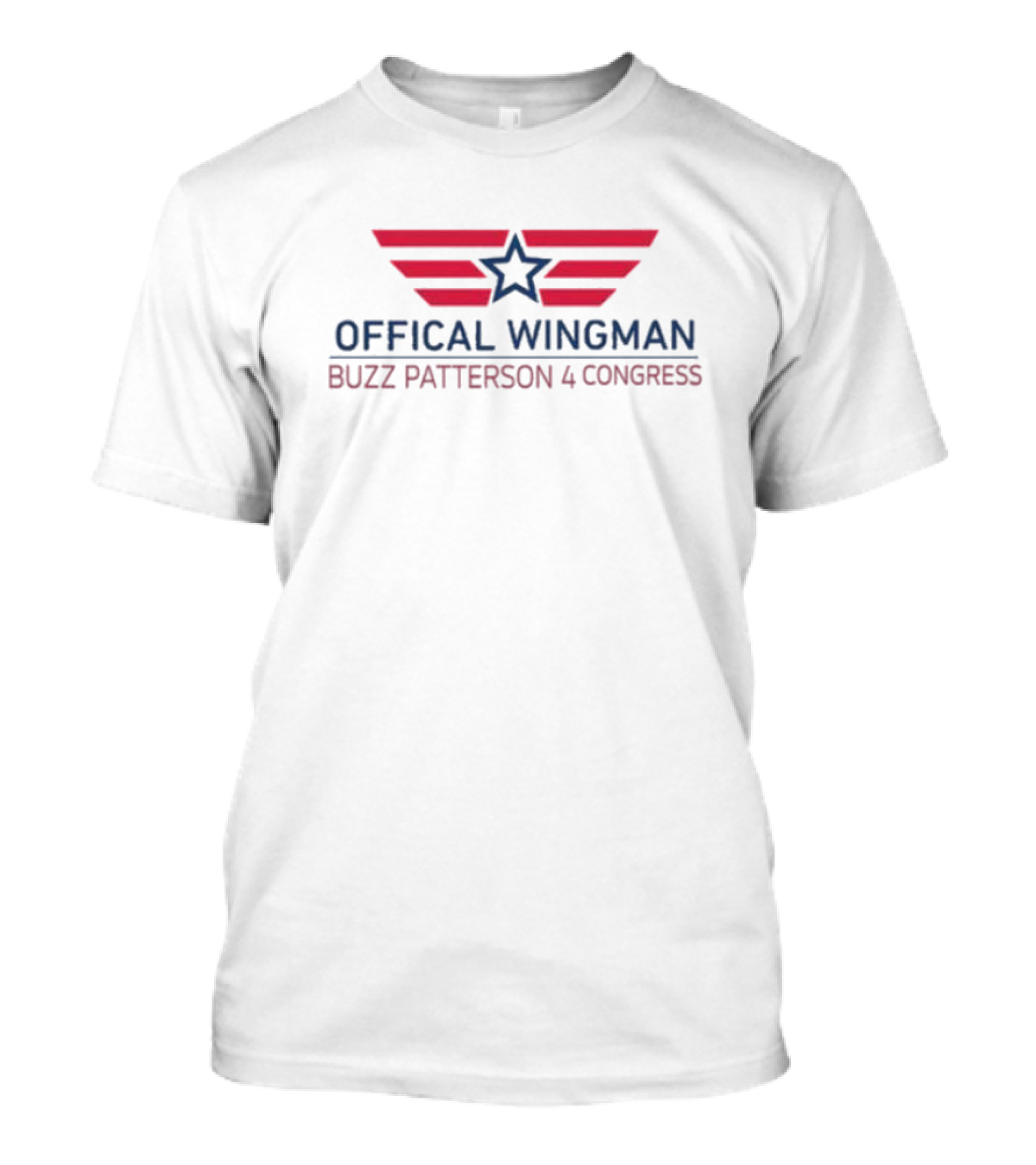Offical Wingman Buzz Patterson 4 Congress T-Shirt