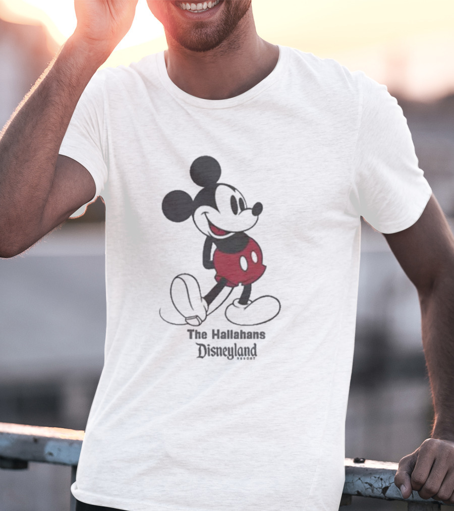 The Hallahans Disneyland Standing Mickey Mouse T-Shirt