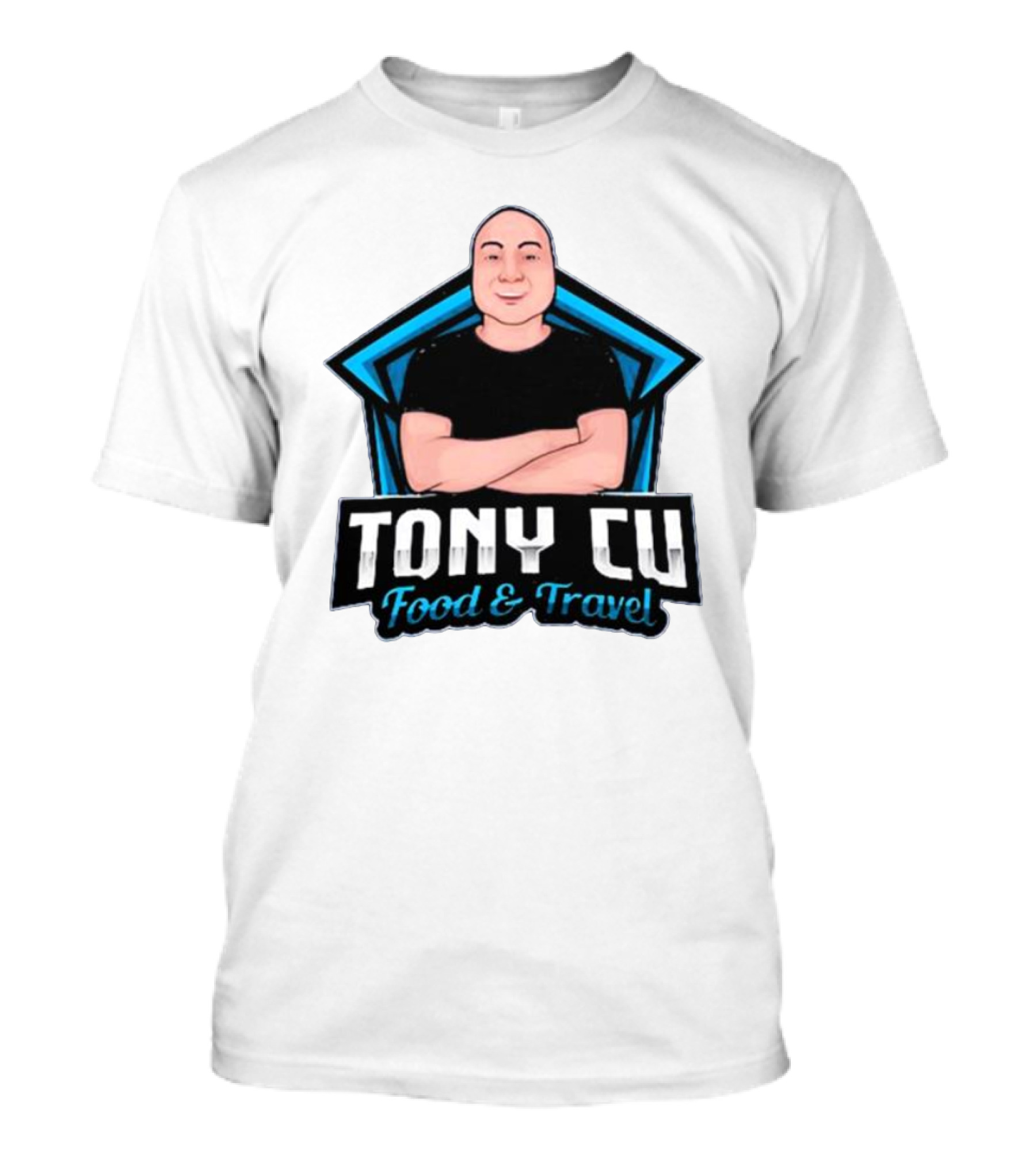 Tony Cu Food And Travel Egg Roll King T-Shirt